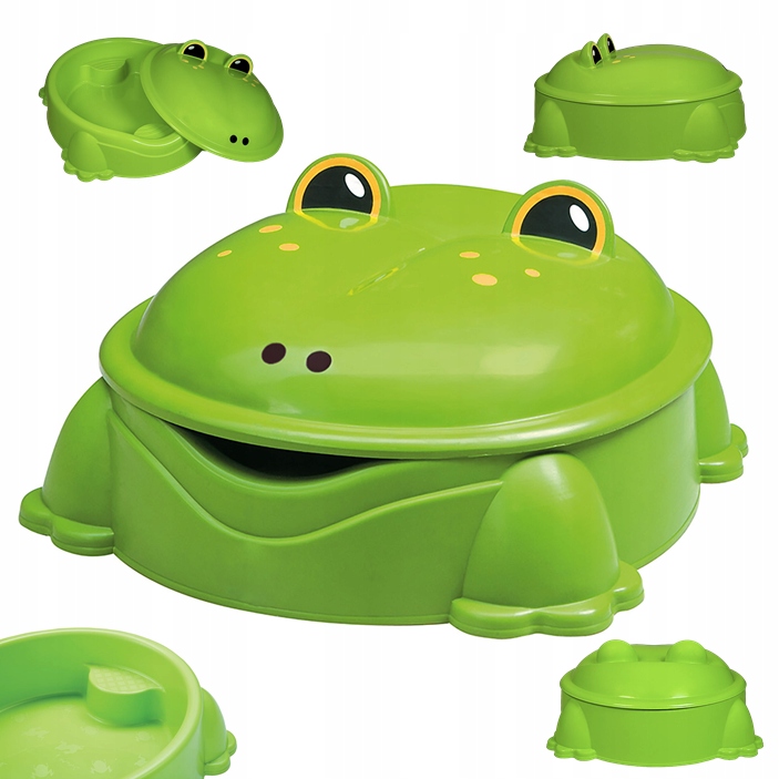 Paradiso Toys zelené plastové pieskovisko s krytom a lavičkou 92x84x38 cm
